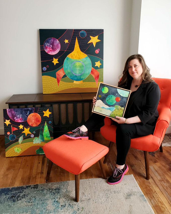 Steph Joy Hogan was voted the Top of the Town best artist in 2021. The local artist will be at the 59th ELAF.
